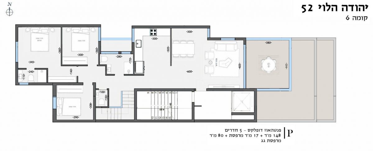 קומה 6 - תכנית מכר